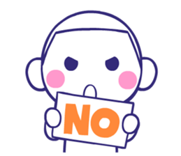 Shining face Bulb Boy2 sticker #7298550