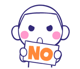 Shining face Bulb Boy2 sticker #7298550