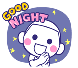 Shining face Bulb Boy2 sticker #7298561