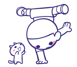 Shining face Bulb Boy2 sticker #7298562