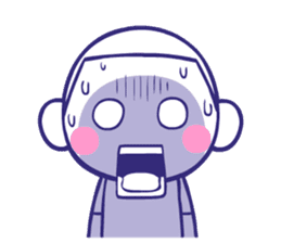 Shining face Bulb Boy2 sticker #7298566