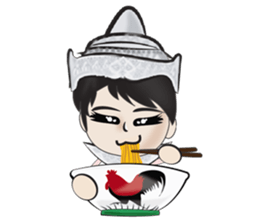 Super man Lanna sticker #7298650