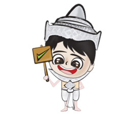 Super man Lanna sticker #7298666