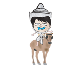 Super man Lanna sticker #7298669