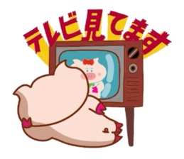 Butakun no sekai part1 sticker #7298759