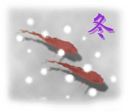 The goldfish which lives in phone! sticker #7298927