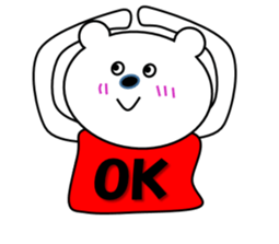 Hospitalization life of polar bears sticker #7300045