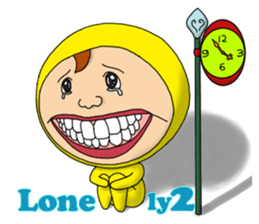Level Sticker ~ Lonely sticker #7300529