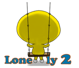 Level Sticker ~ Lonely sticker #7300537