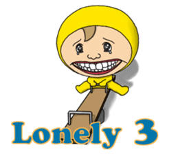 Level Sticker ~ Lonely sticker #7300538