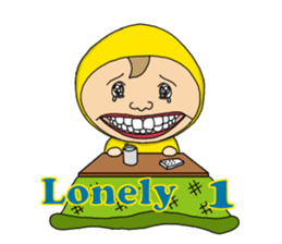 Level Sticker ~ Lonely sticker #7300552