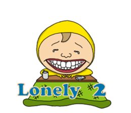 Level Sticker ~ Lonely sticker #7300553
