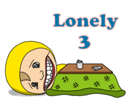 Level Sticker ~ Lonely sticker #7300554