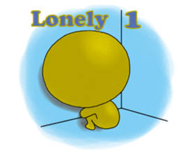 Level Sticker ~ Lonely sticker #7300560