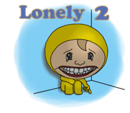 Level Sticker ~ Lonely sticker #7300561
