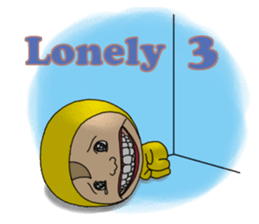 Level Sticker ~ Lonely sticker #7300562