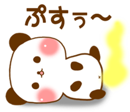 Sluggard panda sticker #7300890