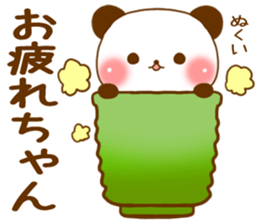 Sluggard panda sticker #7300895