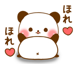 Sluggard panda sticker #7300903