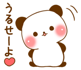 Sluggard panda sticker #7300908