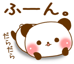 Sluggard panda sticker #7300910