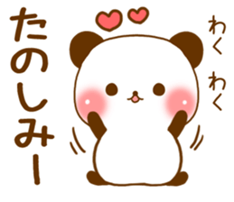 Sluggard panda sticker #7300914