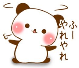 Sluggard panda sticker #7300921