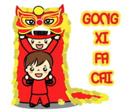 Tang-Gwa & Friends (Let's Celebrate) sticker #7300931