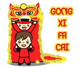 Tang-Gwa & Friends (Let's Celebrate) sticker #7300931