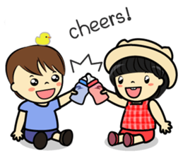 Tang-Gwa & Friends (Let's Celebrate) sticker #7300946