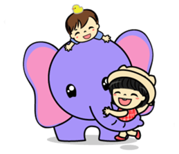 Tang-Gwa & Friends (Let's Celebrate) sticker #7300964