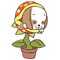 dully chubby kawaii dog