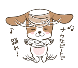 dully chubby kawaii dog sticker #7300980