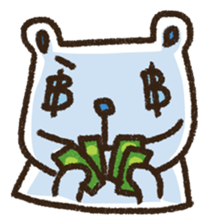 Moo-Deng Bear v.eng sticker #7301185