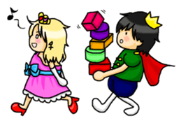 Little Prince and Little Princess sticker #7301253