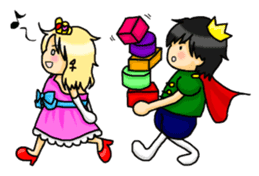 Little Prince and Little Princess sticker #7301253