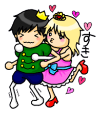 Little Prince and Little Princess sticker #7301263