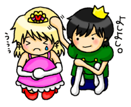 Little Prince and Little Princess sticker #7301274