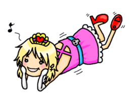 Little Prince and Little Princess sticker #7301279