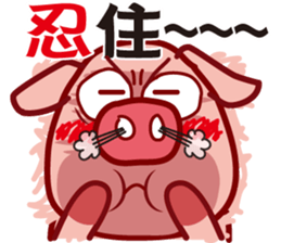 Pig QQ sticker #7301347