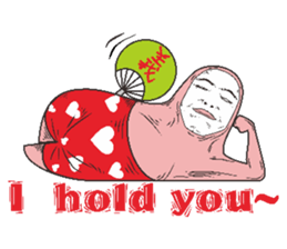 Mochi naughty child sticker #7301489