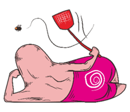 Mochi naughty child sticker #7301509