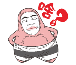 Mochi naughty child sticker #7301514