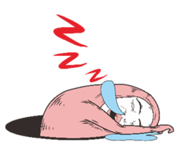 Mochi naughty child sticker #7301525