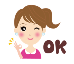 Message from Momoko sticker #7302342