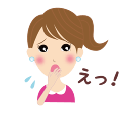 Message from Momoko sticker #7302358