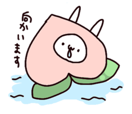 Rabbit Pyonpyon Sticker sticker #7302377