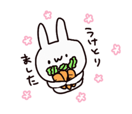 Rabbit Pyonpyon Sticker sticker #7302394