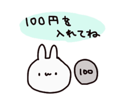 Rabbit Pyonpyon Sticker sticker #7302403