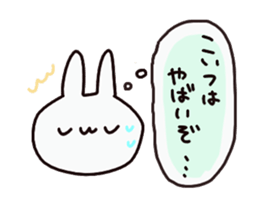 Rabbit Pyonpyon Sticker sticker #7302405